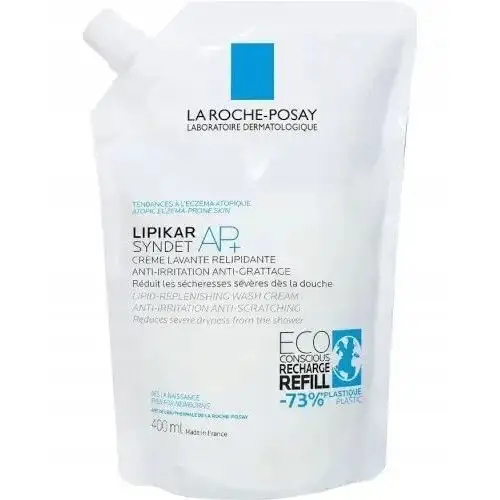 La Roche-Posay Lipikar Syndet Ap+ krem myjący do ciała Refill 400 ml