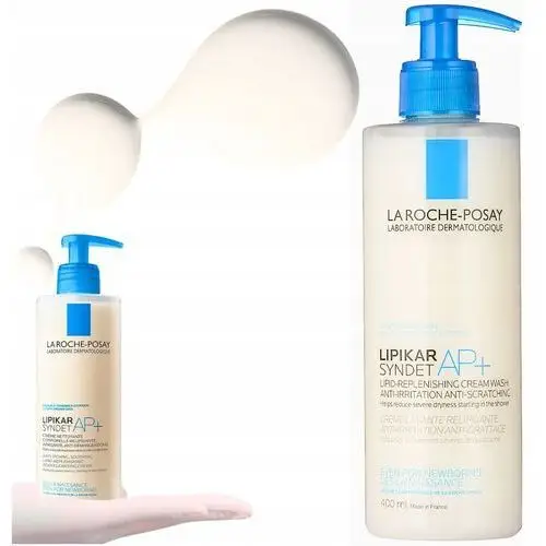 La Roche-Posay Lipikar Syndet Ap+ Krem Myjący Uzupełniający 400ml