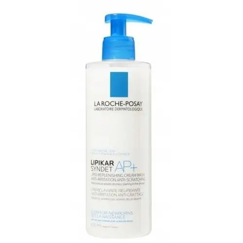 La Roche-Posay Syndet Ap+, krem myjący uzupełniający lipidy, 400 ml