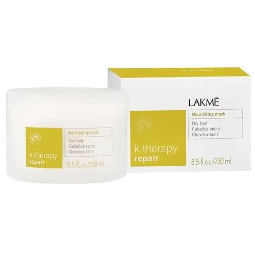 Lakme k.therapy repair mask - regenerująca maska do włosów suchych i zniszczonych, 250ml