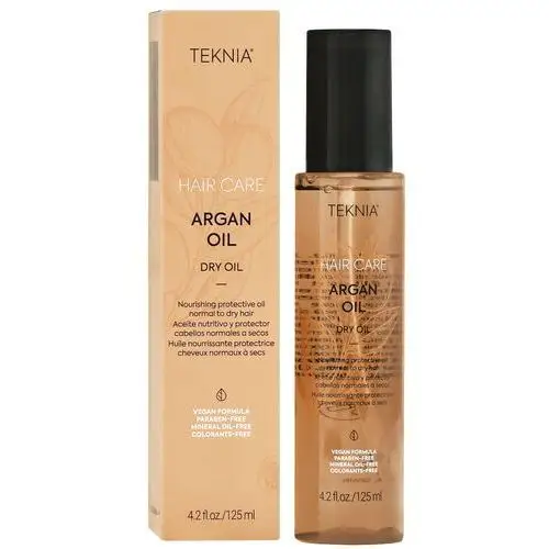 Lakme teknia argan oil dry oil - odżywczy olejek arganowy do włosów, 125ml