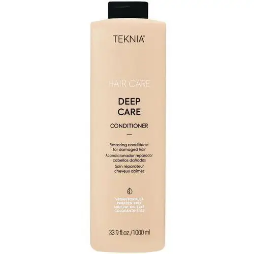 Lakme Teknia Deep Care - nawilżająca odżywka do włosów suchych i zniszczonych, 1000ml