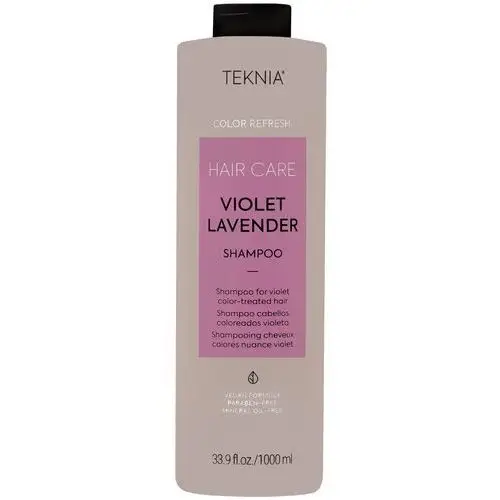 Teknia refresh violet lavend shampoo - fioletowy szampon do włosów farbowanych, 1000ml Lakme