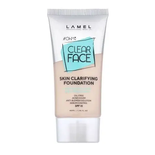 Podkład Clear Face 401 40 ml Lamel Clear Face