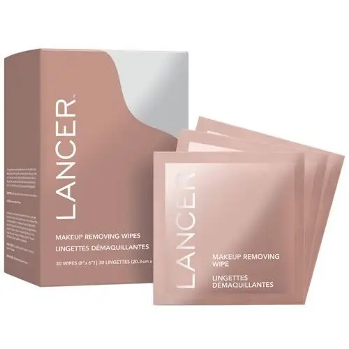 Lancer makeup removing wipes (30pcs)