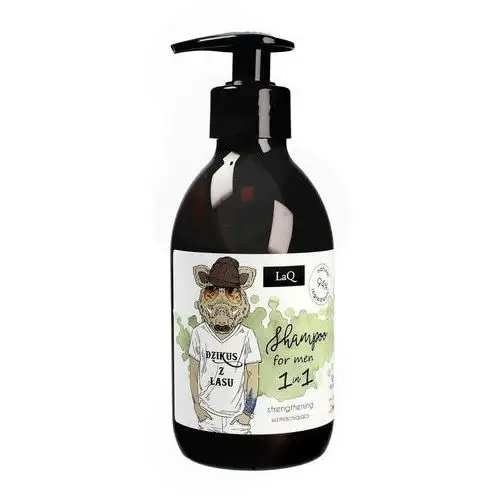 Laq dziki szampon dla facetów 1w1 z ekstraktem z kory dębu 300ml