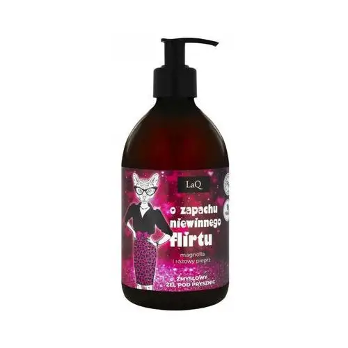 LAQ Magnolia i Różowy Pieprz Edycja Walentynkowa zmysłowy żel pod prysznic o zapachu niewinnego flirtu 500ml (P1)