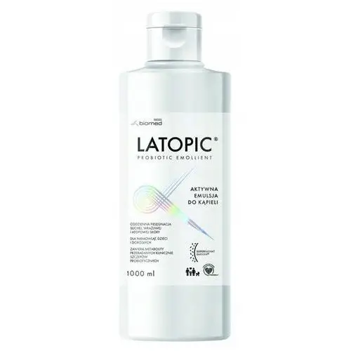 Latopic Probiotic Aktywna Emulsja do kąpieli Duża 1000 ml