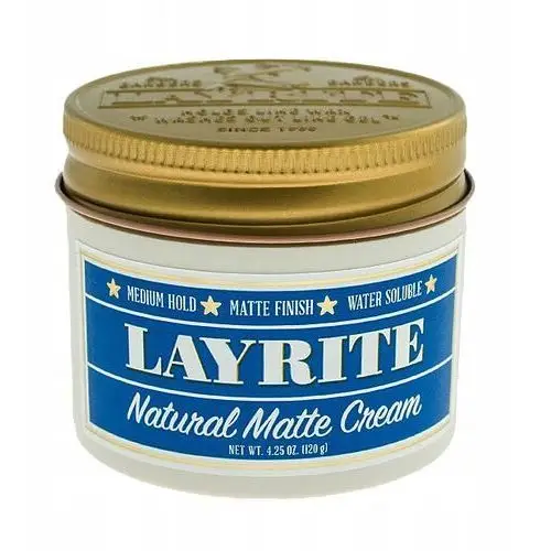 Layrite Natural Matte Cream Pomada do Włosów 120g