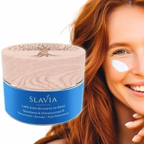 Lekki Krem nawilżający do twarzy na dzień 50 ml Slavia Cosmetics Adelia