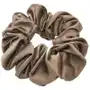 Lenoites Mulberry Silk Scrunchie, Brown Sklep on-line