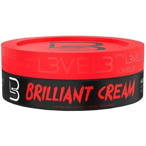 Level3 L3vel3 brilliant cream - nabłyszczający krem do włosów, brylantyna w kremie, 150ml