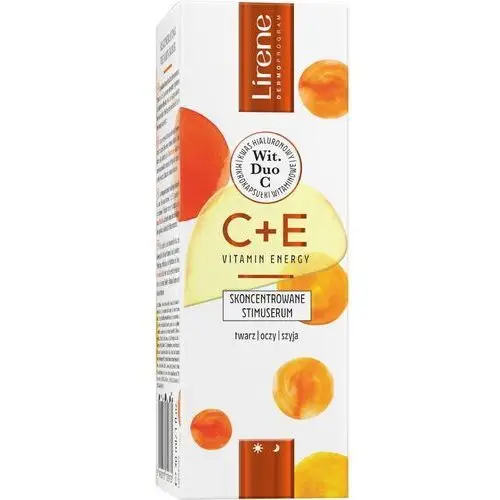 Skoncentrowane stimuserum Lirene C+E VITAMIN ENERGY