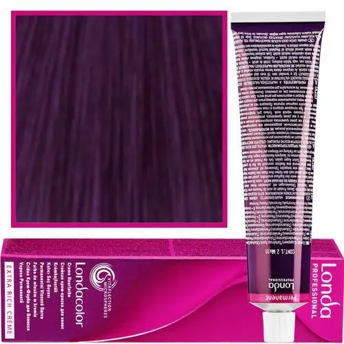 Color profesjonalna farba do włosów 60ml 3/6 ciemny brąz fioletowy Londa