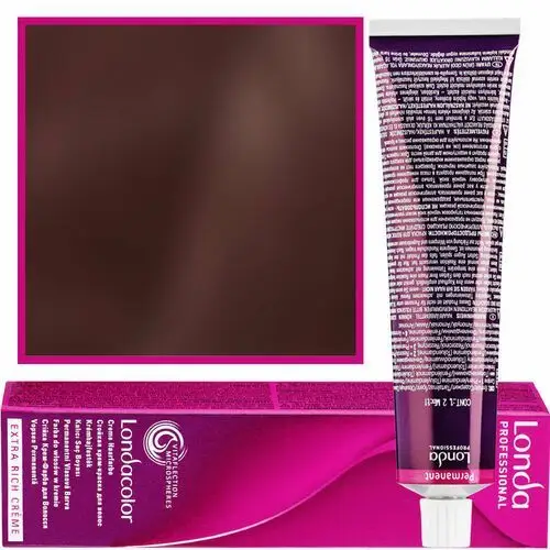 Londa Color profesjonalna farba do włosów 60ml 6/77 Intensywnie brązowy ciemny blond, 60