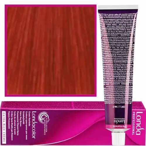 Londa color profesjonalna farba do włosów 60ml 7/44 średni blond intensywny miedziany