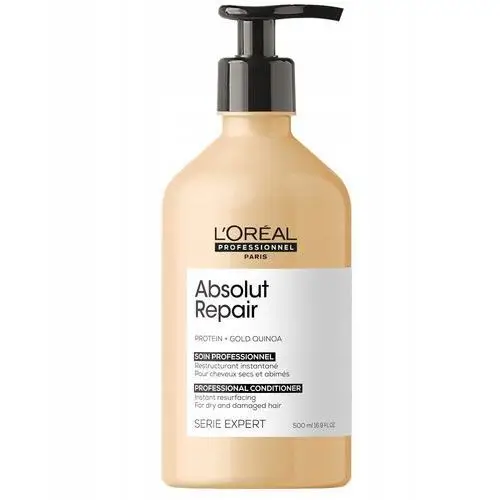 Loreal Absolut Repair Gold Odżywka odbudowa 500ml