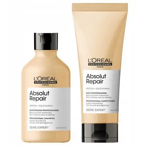 Loreal Absolut Repair odbudowa Szampon 300 Odżywka