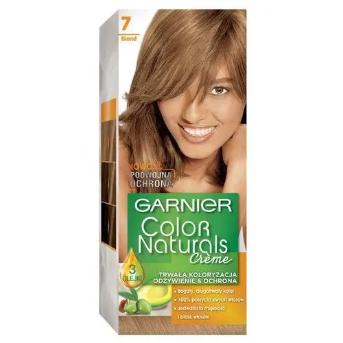 Color Naturals farba do włosów 7 Blond - Garnier, kolor blond