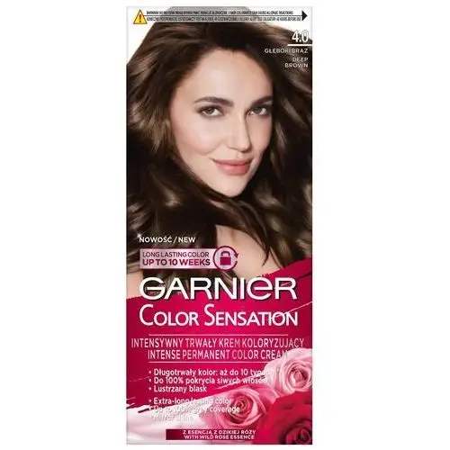 Color Sensation farba do włosów 4.0 Głęboki Brąz - Garnier, 0341031