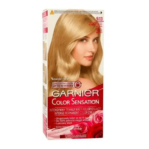 Color Sensation farba do włosów 9.13 Krystaliczny beżowy jasny blond - Garnier, 0341042