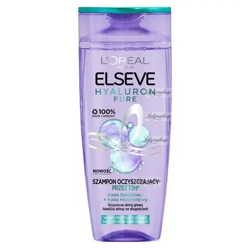 Elseve hyaluron pure szampon oczyszczający skórę głowy 400ml Loreal