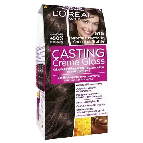 Farba do włosów L'Oréal Paris Casting Crème Gloss 515 Mroźna Czekolada, 0257809