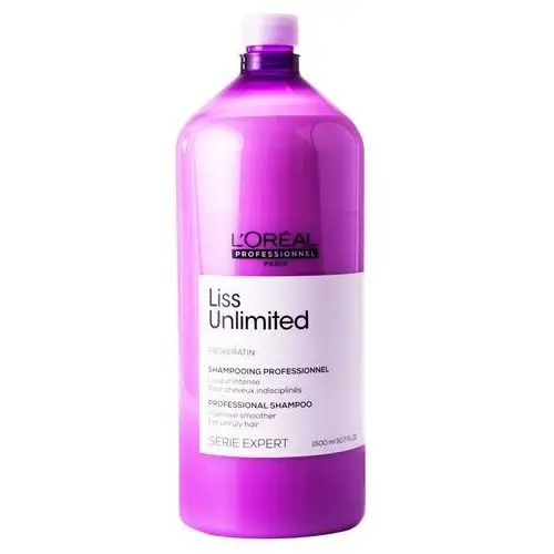 Loreal liss unlimited, szampon intensywnie wygładzający i odbudowujący włosy 1500ml, LPT041-E3567500