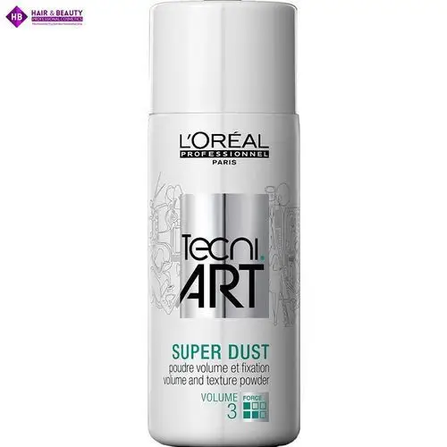 Loreal super style heroes super dust puder mineralny dodaje objętości i utrwala 7g 2