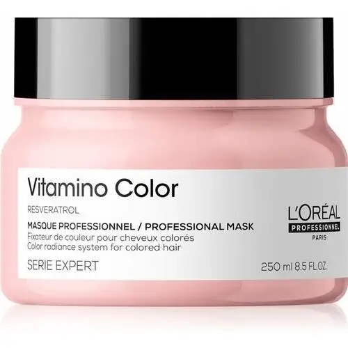 Maska do włosów koloryzowanych i rozjaśnianych 250ml l'oréal professionnel vitamino color L`oreal