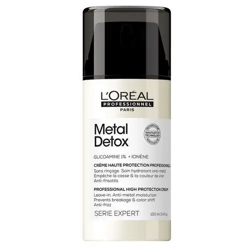 Loreal Metal detox krem wygładzenie włosów 100ml
