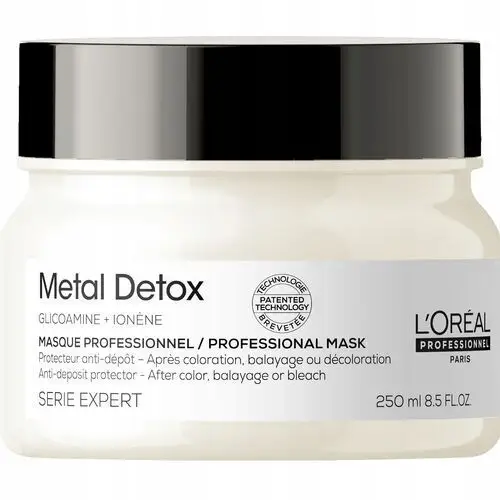 Loreal Metal Detox maska do włosów po koloryzacji 250 ml