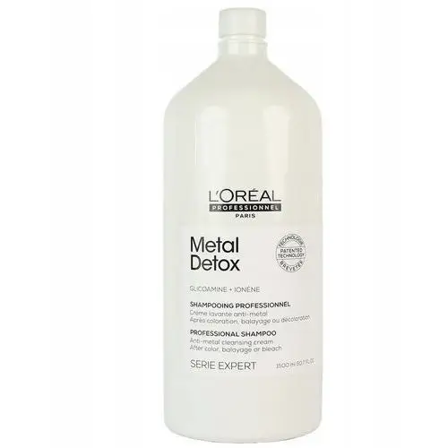 Loreal Metal Detox Szampon Włosy Zniszczone 1500ML