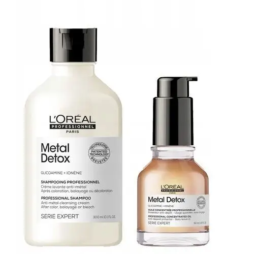 Loreal Metal Detox zestaw włosy farbowane