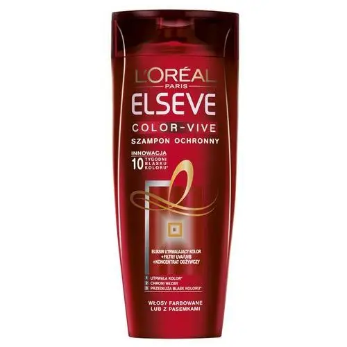 Loreal paris elseve color-vive szampon do włosów farbowanych 400 ml