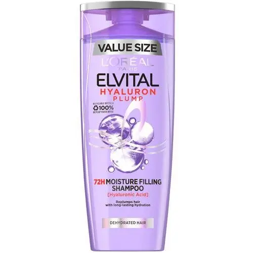 L'oréal paris elvital hyaluron plump shampoo (400 ml)