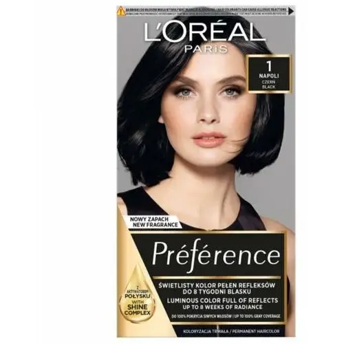 Farba do włosów 1 Napoli Czerń L'Oréal Paris,99