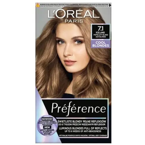 L'oréal paris Farba do włosów 7.1 iceland