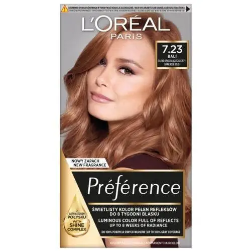 Farba do włosów 7.23 bali L'oréal paris