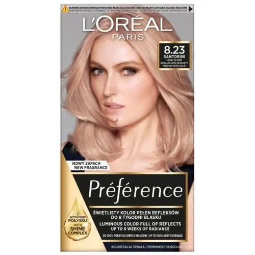 Farba do włosów 8.23 Medium Rose Gold L'Oréal Paris