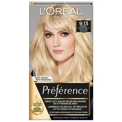 Farba do włosów 9.13 Baikal L'Oréal Paris