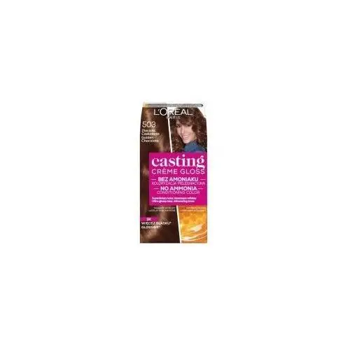 L'OREAL_Casting Creme Gloss farba do włosów 503 Czekoladowe Toffi, kolor czekolada