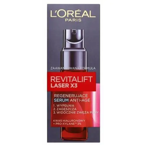 Regenerujące serum Anti-Age 30 ml L'Oréal Paris Revitalift Laser X3