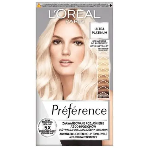Rozjaśniacz do włosów Ultra Platinum L'Oréal Paris,89