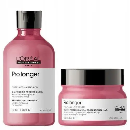 Loreal Pro Longer szampon i maska do włosów zestaw do włosów długich