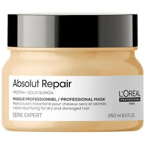 L'Oréal Professionnel Absolut Repair Gold Quinoa + Protein maska ​​do włosów zniszczonych NEW 250 ml