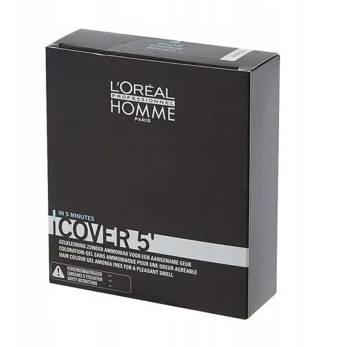 Loreal Professionnel Homme Cover 5 3X50ML Odcień Brown NR.4