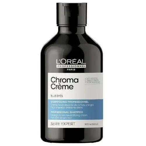 Loreal professionnel Loreal chroma creme ash, szampon neutralizujący ciepłe tony do włosów średni blond, 300ml 2