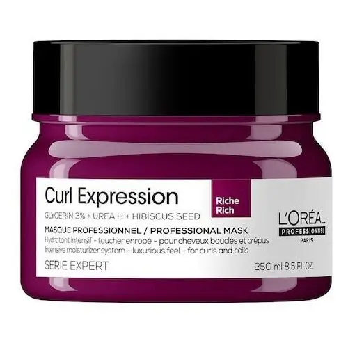 Loreal professionnel Loreal curl expression rich, maska intensywnie nawilżająca do loków i fal, 250ml