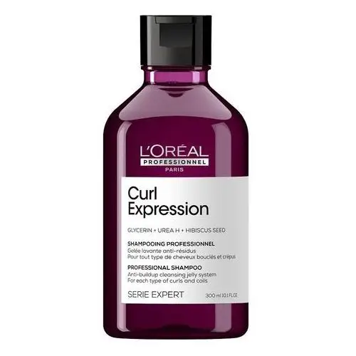 Loreal curl expression, żelowy szampon oczyszczający, 300ml